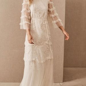 Needle & Thread PATCHWORK DRESS (worn once for 5 hours)